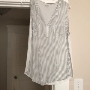 Striped Loft tank top